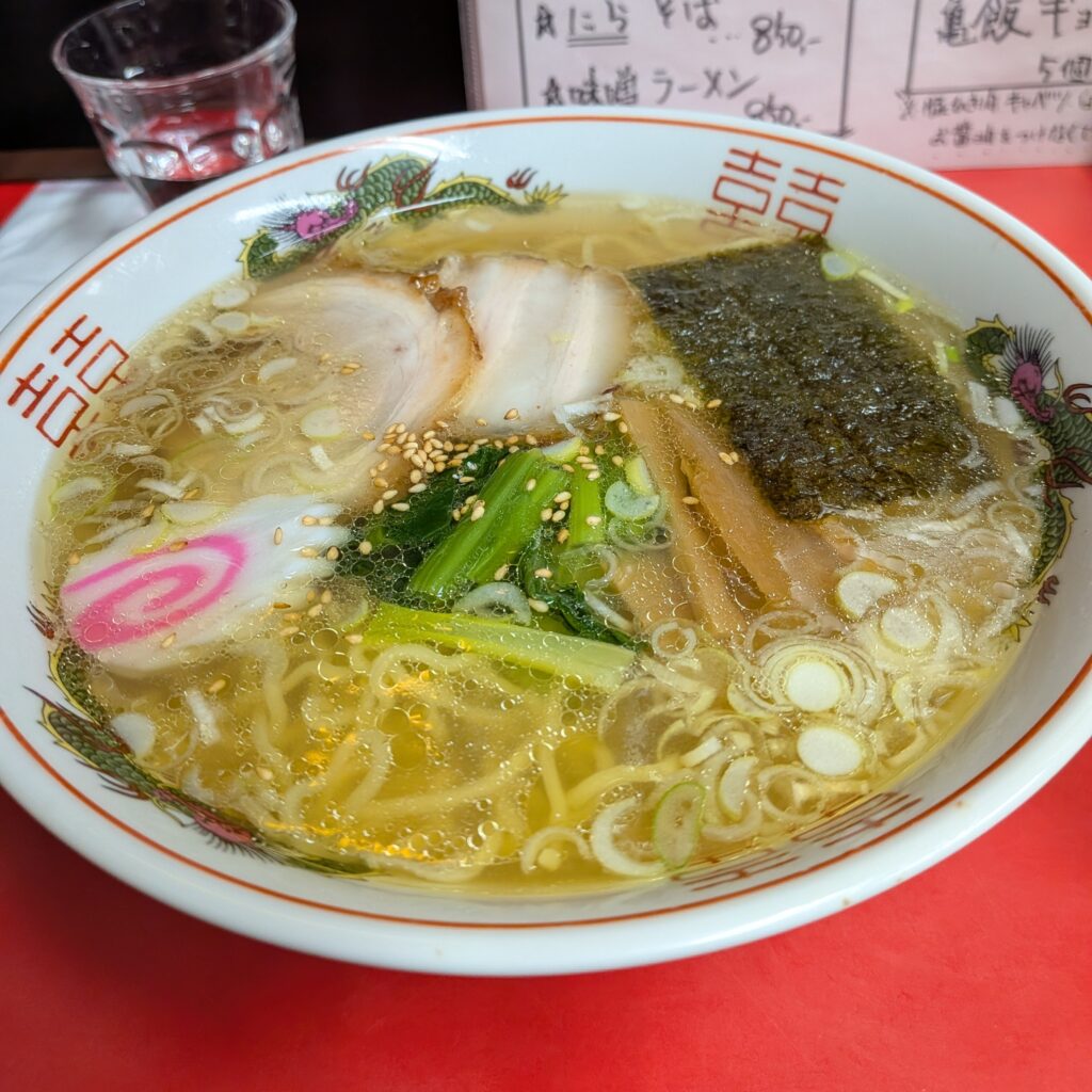 亀有飯店　町中華　亀有　ラーメン