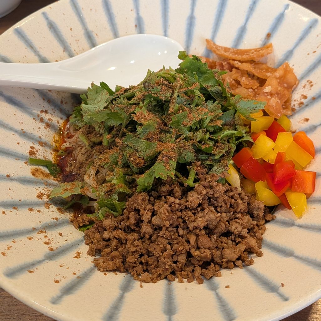 担担麺しかないお店 亀有 外観
担々麵 たんたんめん