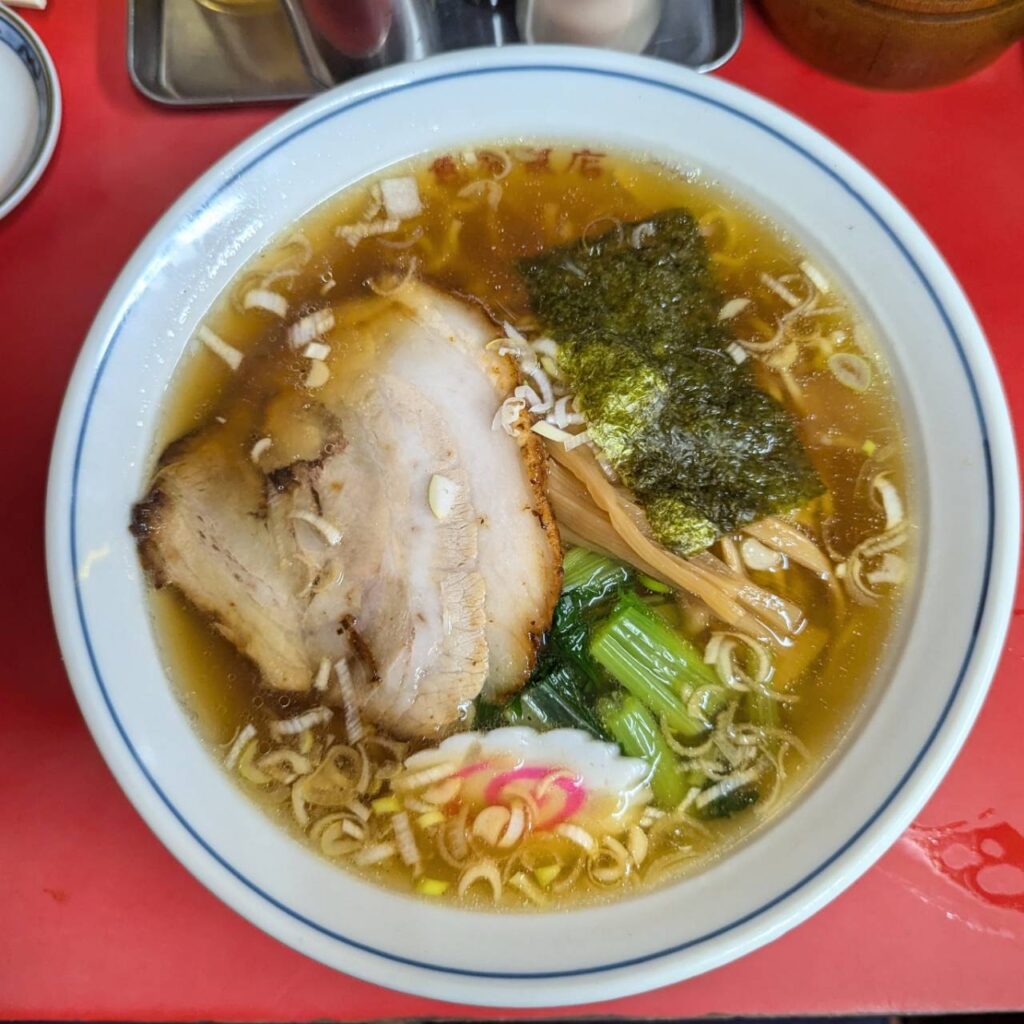 亀有飯店　しょうゆラーメン